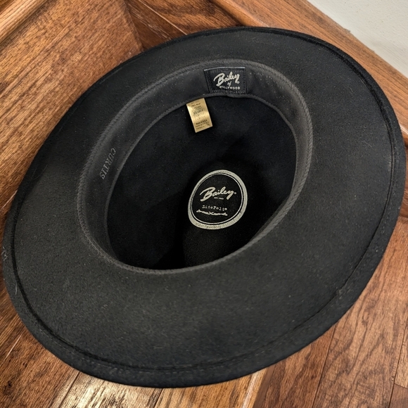 The Bailey Blixen Wool LiteFelt Fedora Hat Size XL - Picture 13 of 17